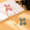 Tropföl Blumen Armband Buntes Armband Mode Offenes Armband Arm Zubehör