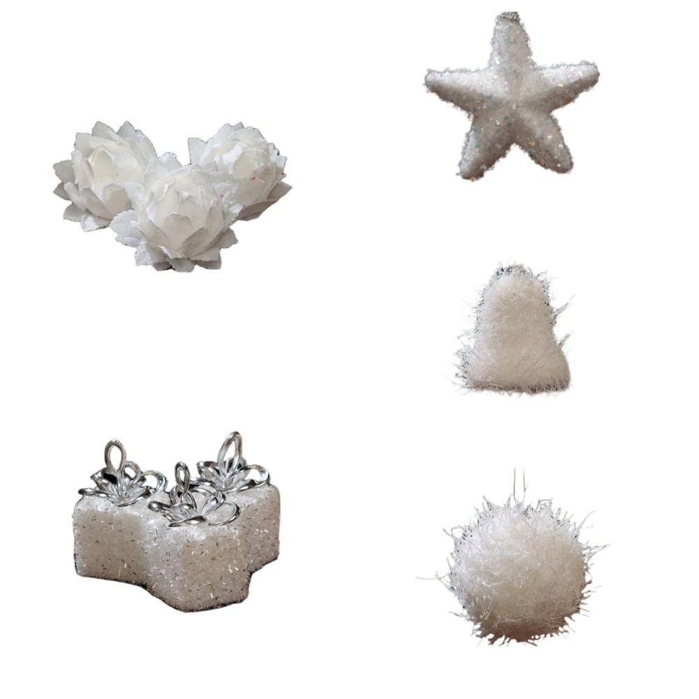 Bells Christmas Pendant Flower Christmas Tree Decorations Fashion Christmas Balls Home Decor