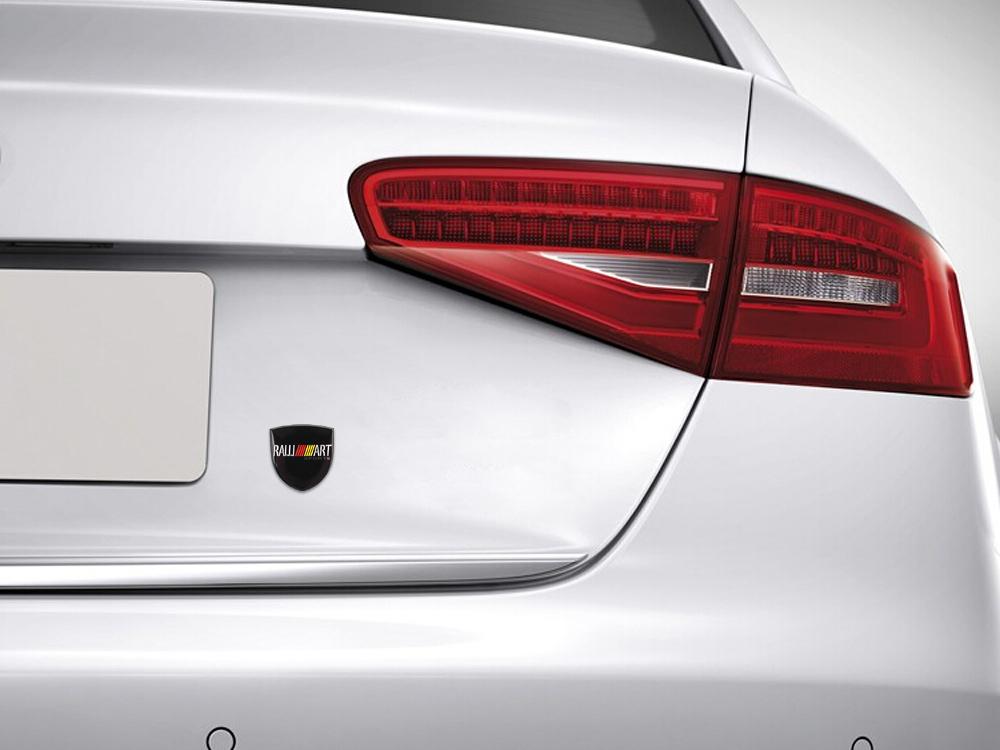 1 ks Autolepka Auto Ralliart Nálepka Pro Lancer Outlander Pajero L200 Galant ASX Montero Boční Znak Emblem Autopříslušenství