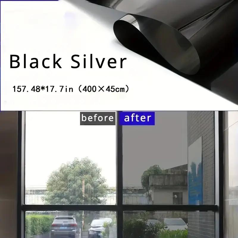 

Window Tint Sun Blocking Blackout , for Heat/ Blocking, Daytime Privacy In Homes And Offices,17.7 Inch x 13 Feet United States