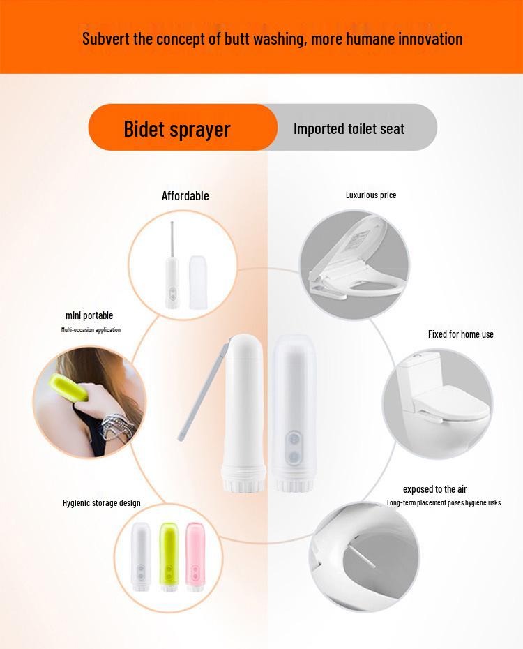 Handheld Electric Portable Waterproof Bidet for Postpartum and Perineum Care