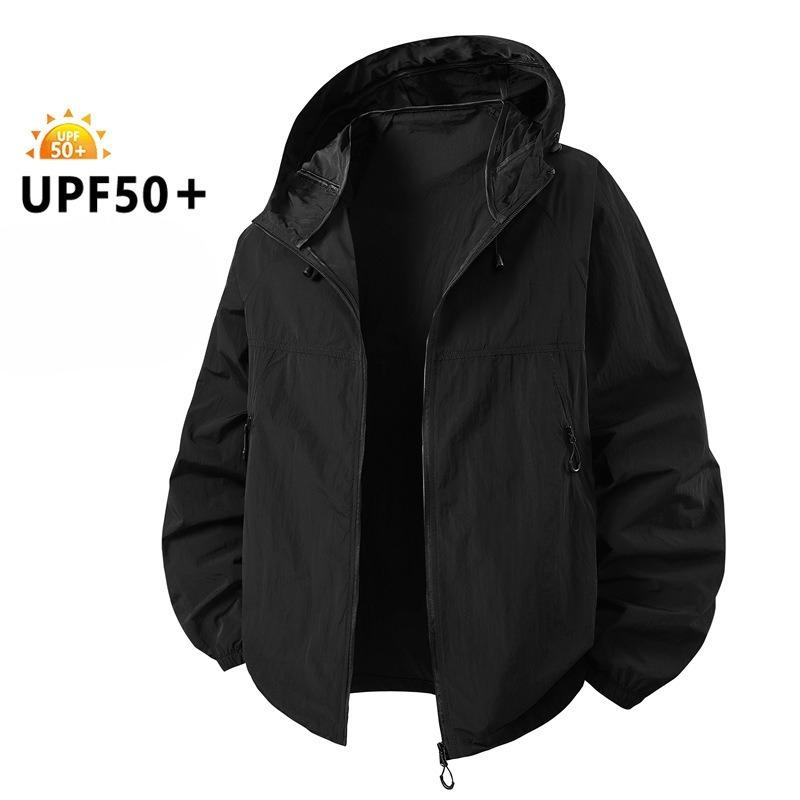 Summer Sun Protection Clothing Unisex Ice Silk Anti-ultraviolet Breathable Fishing Sun Protection Jacket