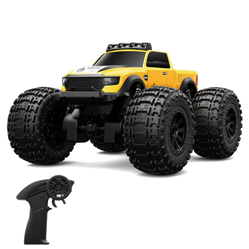 Amphibious Remote Control Car, 2.4GHz 4WD Off Road Vehicle with Headlights, 360 degrees  Rotating Waterproof Stunt Car