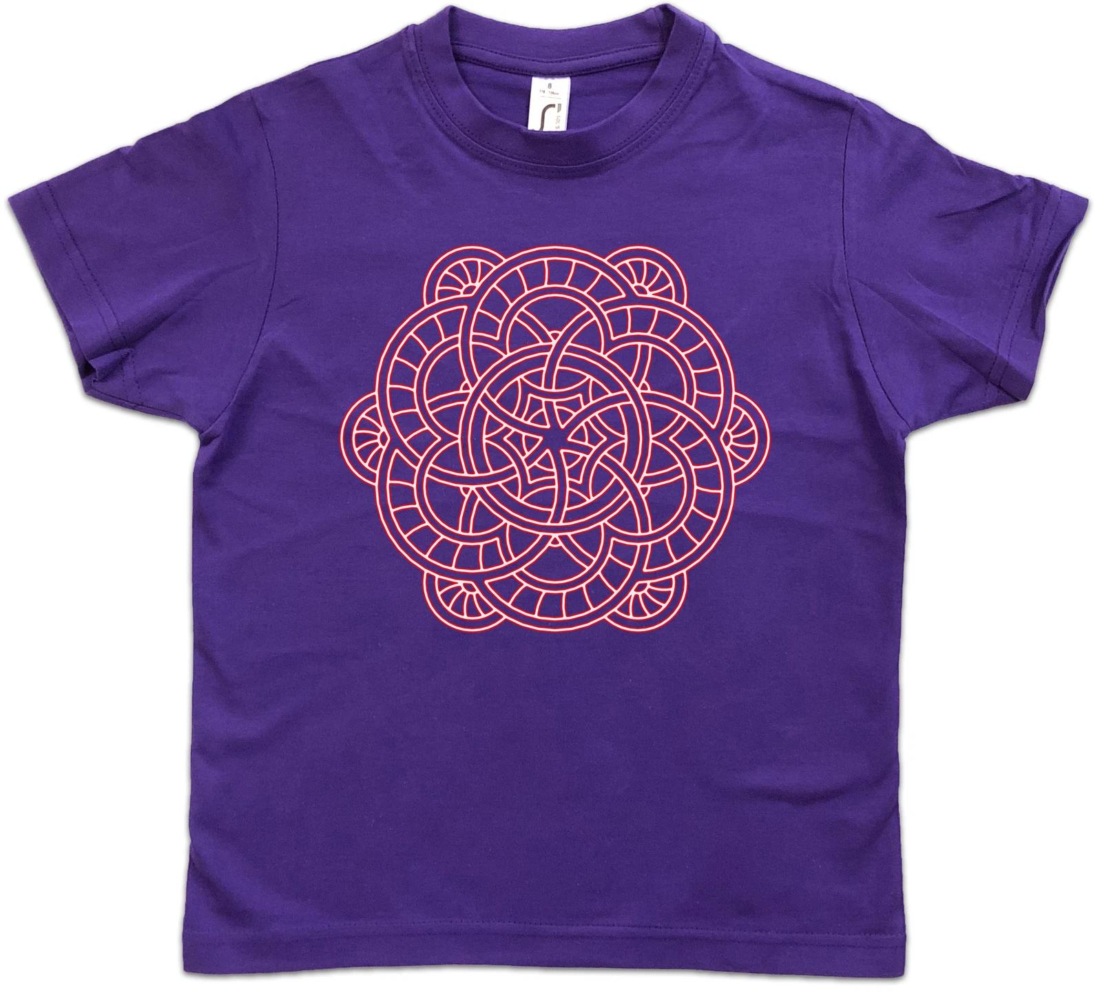 MANDALA IV Kids Boys T-Shirt Yantra Hinduism Buddhism Hindu Shiva Buddha Dharma 110