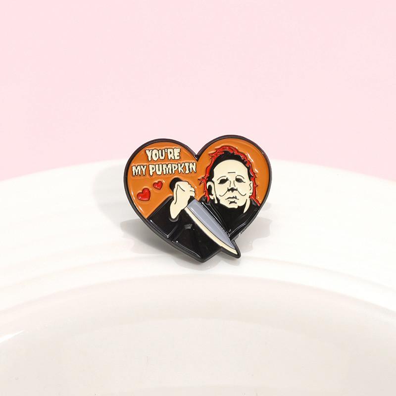 Colorful Cartoon Character Brooch Crafted From Durable Alloy Perfect For Winter Fashion 2024