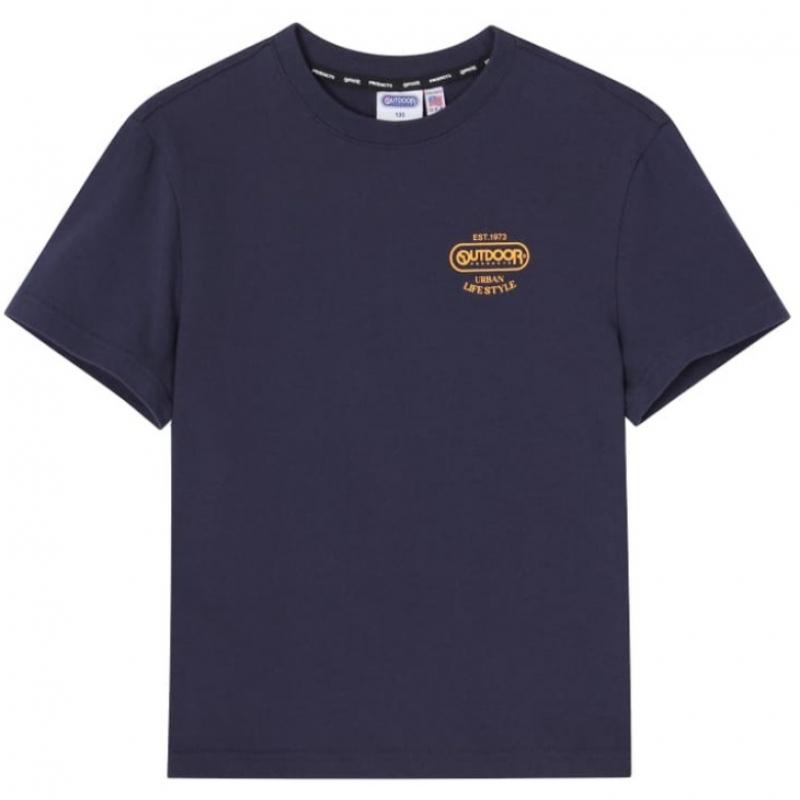 OuTdoor ProducTs Kids EssenTial Back Graphic T shirT Navy Od262iss02 Nvy
