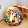 1 PC Automatic Folding Umbrella - Unicorn Fantasy Pattern, Portable & Foldable Design with 8 Ribs, Christmas Birthday Gifts