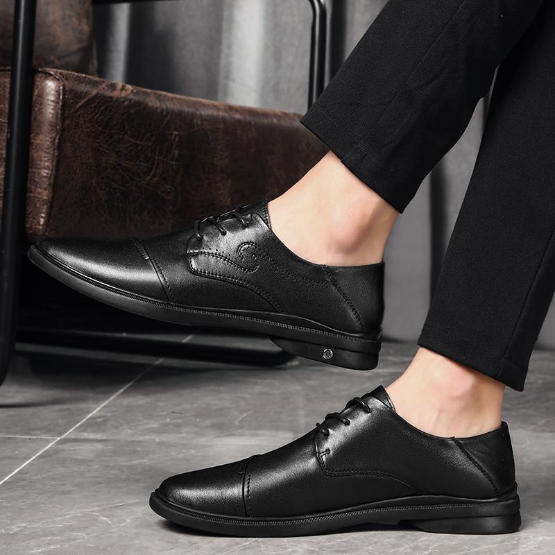 Men Casual Shoes For Boy Fashion Walking Shoes Men Genuine Leather Mens Designer Sneakers Luxury Brand Men Footwear