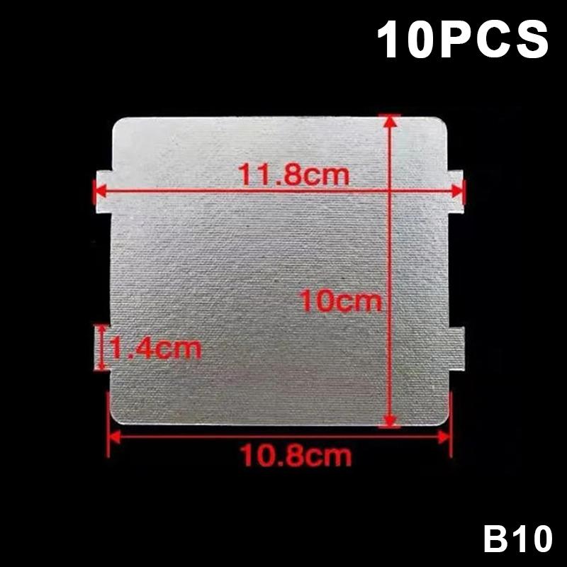 5/10 Peças Placa de Mica para Forno de Micro-ondas Placa de Cobertura de Guia de Onda Universal Cortável Resistente ao Calor Para Secadores de Cabelo, Torradeiras e Aquecedores
