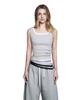 Lotaib Basic Layered Sleeveless - Gray