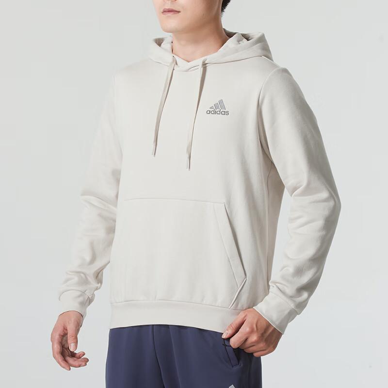 Adidas Comfortable Casual Fashion Hoodie Men Hoodies Beige IZ4760