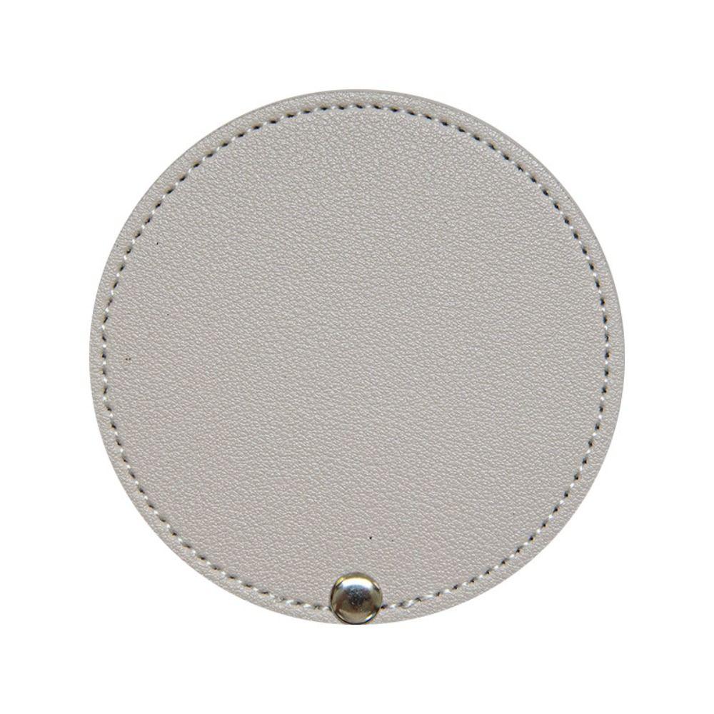 PU Leather Women Girls Cosmetic Mirror Makeup Mirror Compact Pocket Mirror Travel Accessories