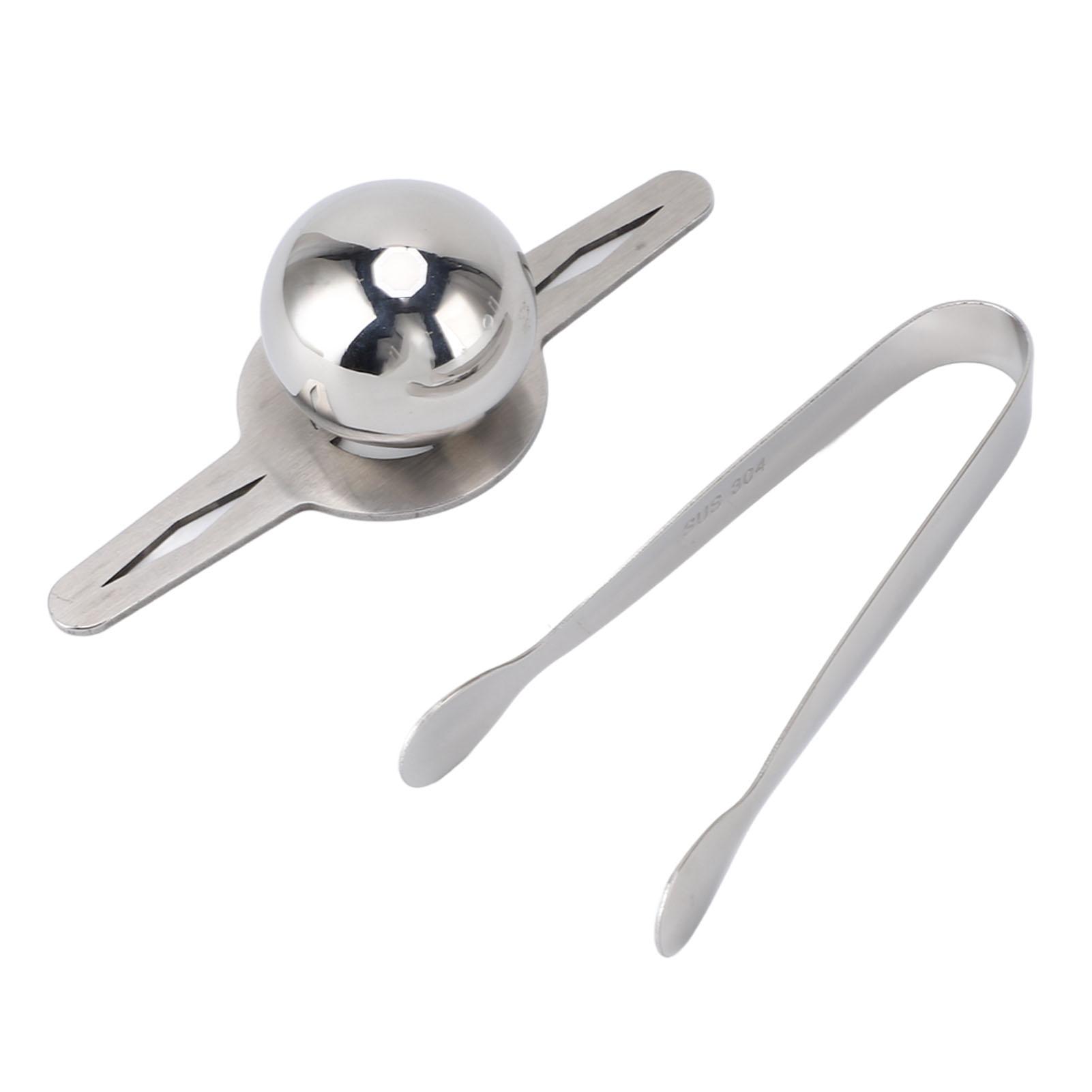 

Кофейный замороженный шар из нержавеющей стали, многоразовый охлаждающий шар для кофе со съемной подставкой для дома L