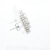 AVALANCHE K10 Square earring White goldUsed