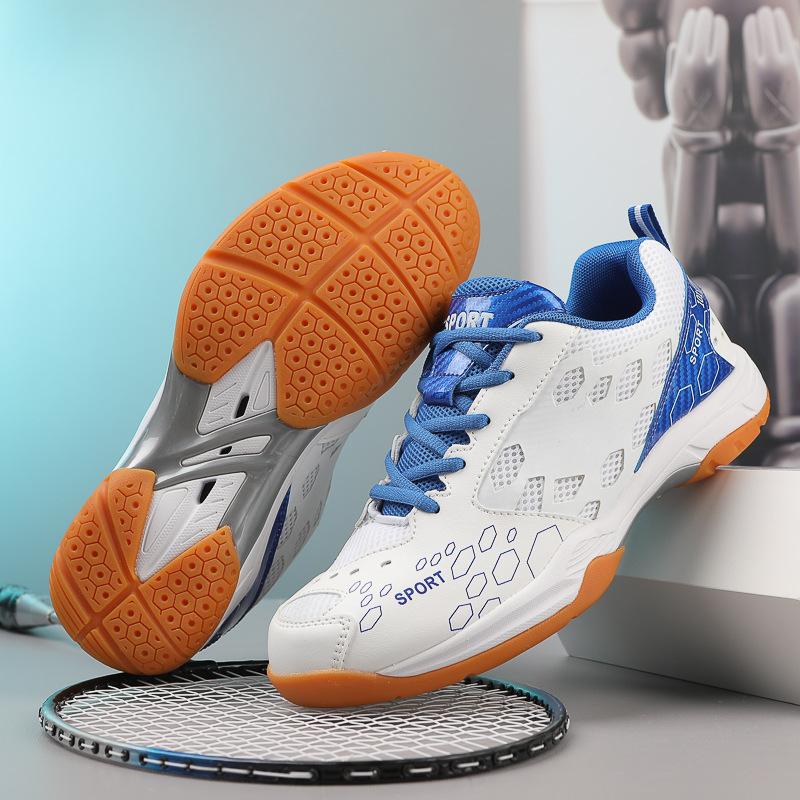 

Хітові літні кросівки 2025 року, вибухові, високоякісні, дихаючі гумові бадмінтонні кросівки, тренувальне взуття для початківців 46