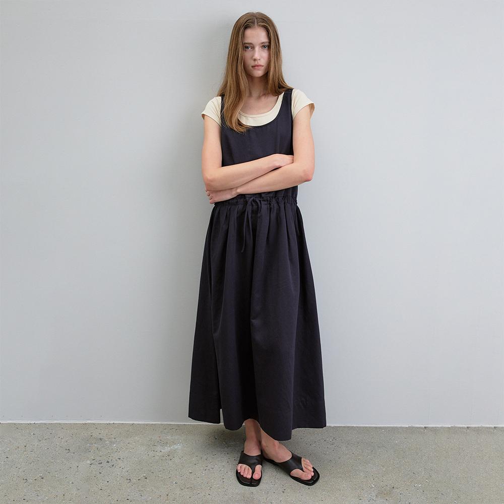 NOEUD Soft Hour Dress (Navy)
