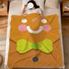 Christmas Cute Snowman G-Gingerbread Man Art Flannel Soft Warm Plush Blanket Sofa Living Room Pet Bedroom Gift Home Car Portable