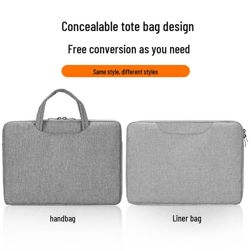 Stylová vodotěsná nárazuvzdorná kabelka na notebook a tablet pro Apple a Huawei