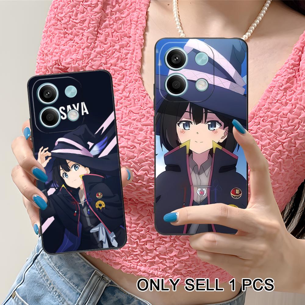 Wandering Witch Saya Phone Case for Xiaomi Redmi 15 14 13 12 A5 3 2 1 C Plus 4G 5G Soft TPU Shockproof Cover