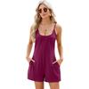 Summer Printed Sleeveless Suspender Jumpsuit Shorts Women Casual Loose Jumpsuits Wide Leg Overalls Rompers