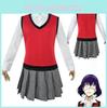 Kakegurui Midari Ikishima Outfit Exquisite School Uniform Dress Cosplay Set For Fans