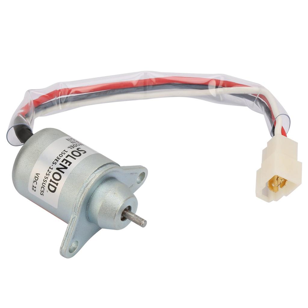 12V Diesel Fuel Engine Shut Off Stop Solenoid Valve Replacement Kit 1503ES 12S5SUC5S