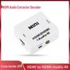 4K HDMI Audio Separator: HDMI to HDMI + Audio/SPDIF/R/L Converter