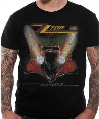 T-shirt ZZ Top Eliminator Vintage Usurata Nuova Ufficiale Nera S M L XL XXL