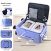 Expandable 20-Inch Rolling Suitcase for Women and Men: Large-Capacity, Three-Piece Set with Side-Opening Design, Perfect for Travel.