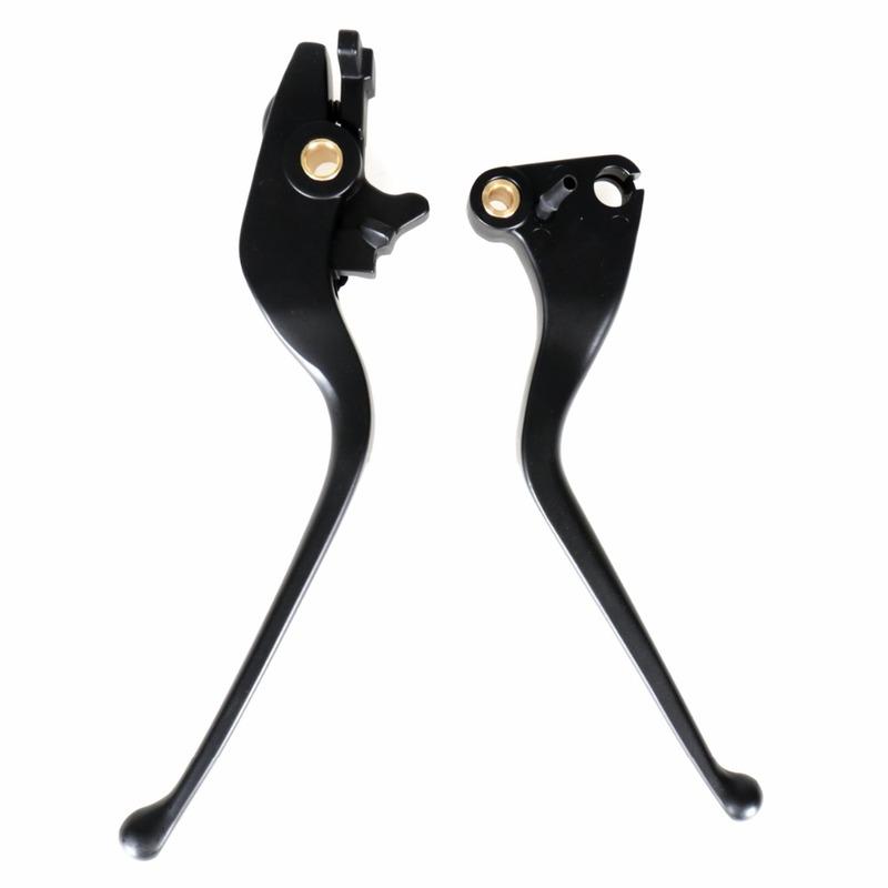 Left&Right Black Brake Clutch Lever Set For Victory Hammer 8 Ball Sport Intl 2008-2015