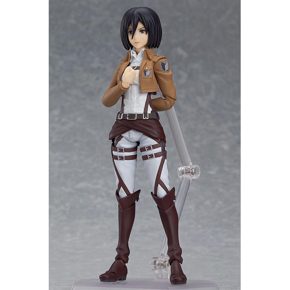 Figma Επίθεση στον Τιτάνα Mikasa Ackerman (Κινητή φιγούρα βαμμένη με ABS&PVC χωρίς κλίμακα)