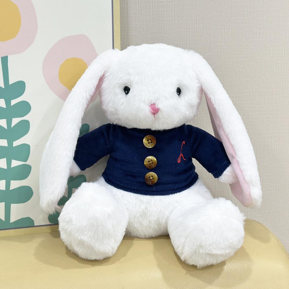 Cute Cat And Rabbit Plush Animal Toy With Short Plush Filling For Kids And Collectors