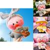Adorable 30cm Lalafanfan Cafe Mimi Yellow Duck Costume Plush Toy For Home Decor