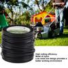3.3mm String Trimmer Line High Cutting Efficiency Low Noise Quadrate Black Trimmer Line For Most Lawn Mowers Farm 50m