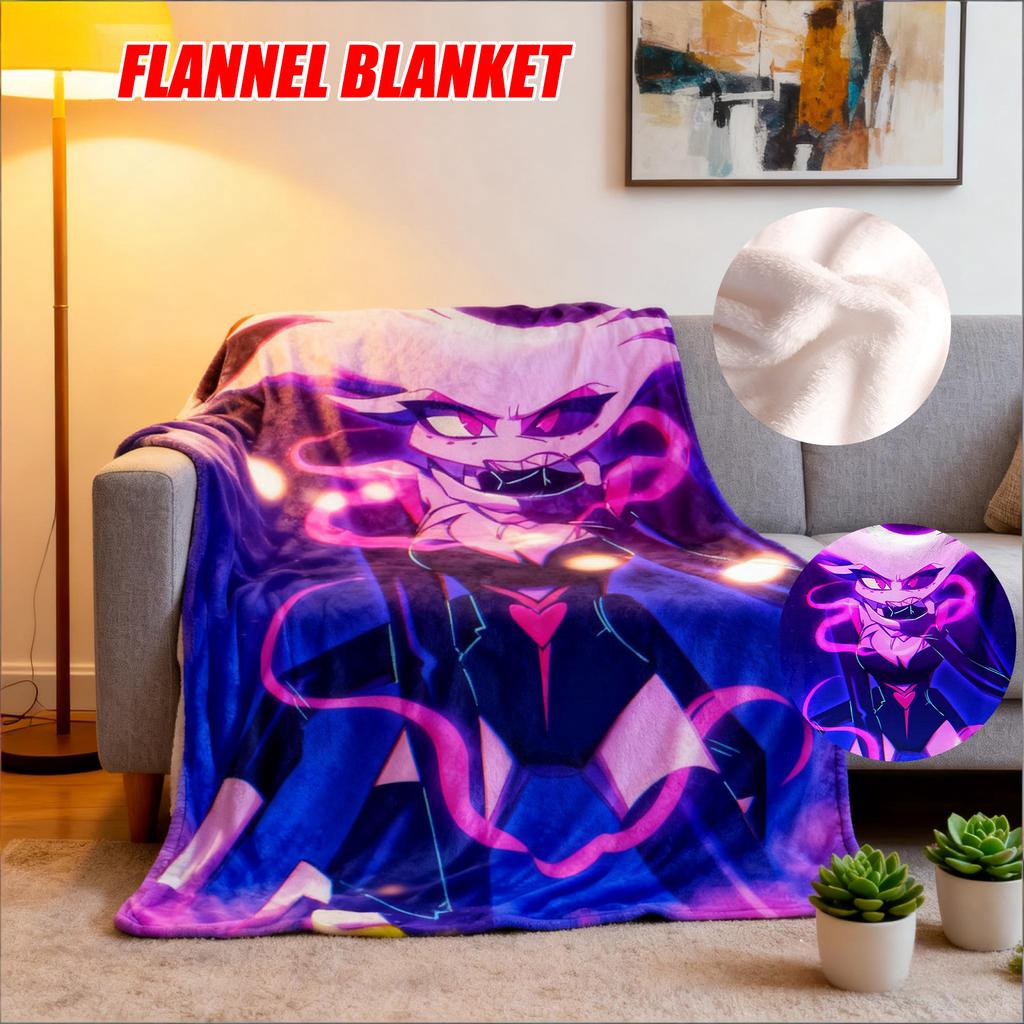 130*150 Cm Hot Anime Character Flannel Blanket  Nap Blanket Quilt Flannel Sofa Cover Blanket
