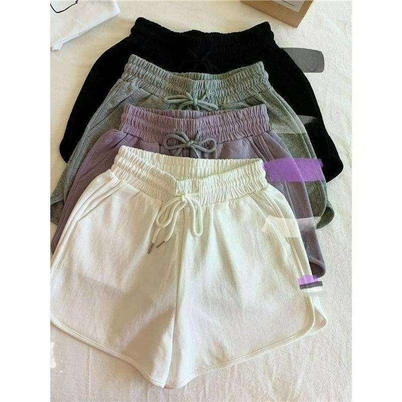 Fat Mm Plus Size Sports Shorts Women's Summer Loose and Thin Home Wide-leg Casual Pants for Outer Wear