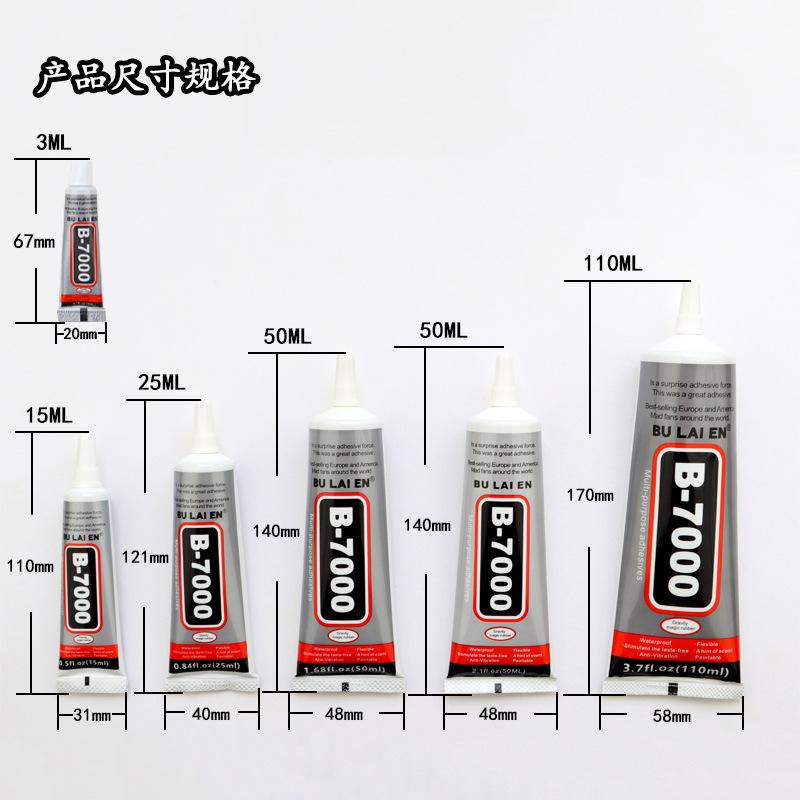 Slow-drying Manual Tiling Adhesive with Needle Tip Universal Transparent Strong Adhesive for Screen Repair