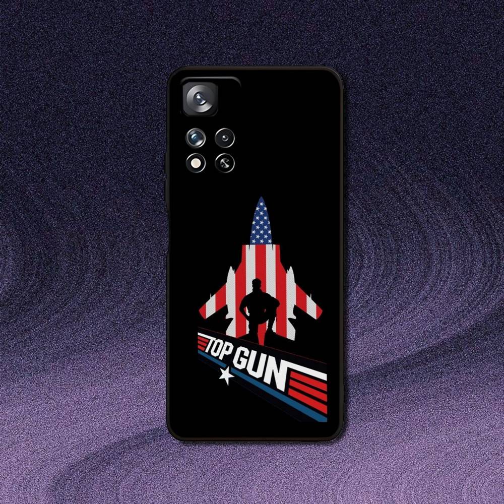 

Top Gun M-MaverickS Phone Case For Samsung S21,FE,S21 ,S26,S25,S24,S23,Ultra,S9,S22,Plus Black Shockproof TPU Samsung S21fe