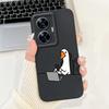For Realme C55 Case RMX3710 Silicone Cute Cat Fashion Butterfly Flowers Love Painted Cover For Realme Narzo N55 Phone Case Funda