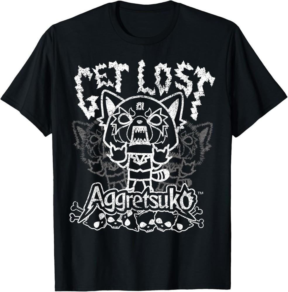 

Aggretsuko Get Lost Rage Tee Shirt T-Shirt 2XL