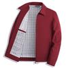 Popular Men's Spring Lapel Jacket for Middle-Aged & Elderly - Casual Dad's Coat for Civil Servants
