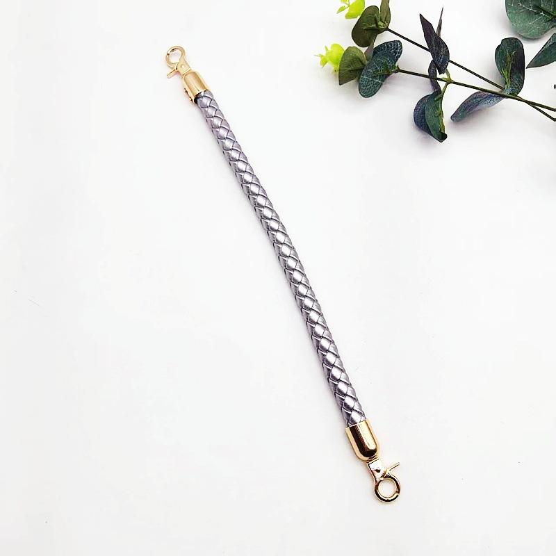 Schicker 30cm geflochtener PU-Lederriemen für anpassbare DIY-Taschenhenkel-Lösungen