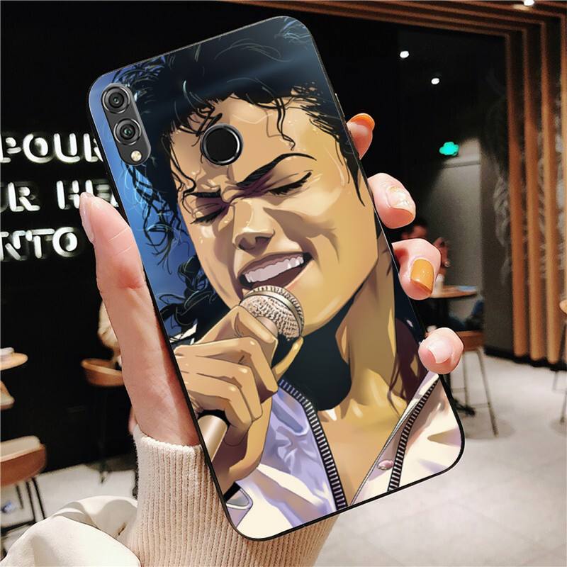 YNDFCNB Superstar Michael Jackson Phone Case For Huawei Honor 8X 8A 9 10 20 Lite 30Pro 7C 7A 10i 20i