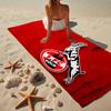 1 Stück Köln Ziegen Logo Strandtuch - Weiche, Saugfähige Mikrofaser, Leicht, Ideal für den Strand, Partys, Reisen, Camping Fan Geschenke