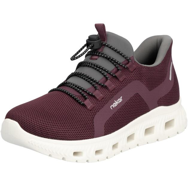 Women's Rieker Hwk Red Slip-ons