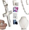 Silver 925 Chain Cross Set (For Communion Present )