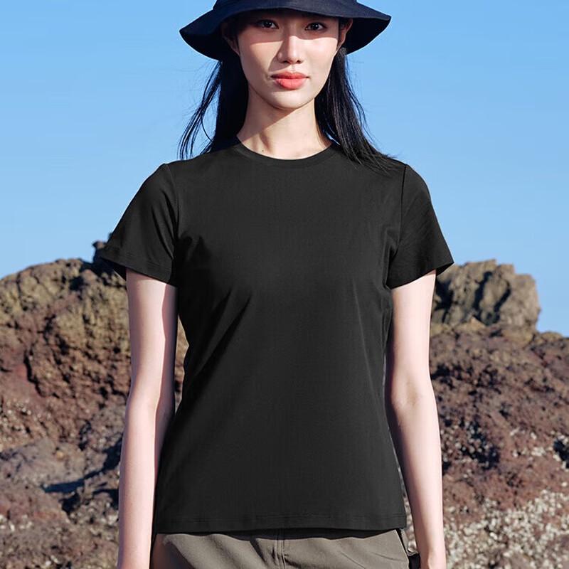 PELLIOT Women's Quick-Dry Sport Casual Round Neck Short Sleeve T-Shirt