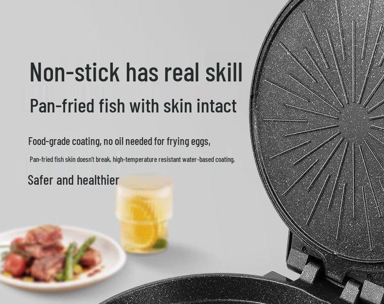 40" Double-Sided Electric Griddle Crepe and Bun Pan for Home Use
