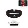 BAGE7 2026 Car Sticker Suede Car Seat Belt Buckle Protector Clip Anti-collision Cover For BMW G30 G20 M3 M5 E91 E92 E93 E36 E70 X3 X4