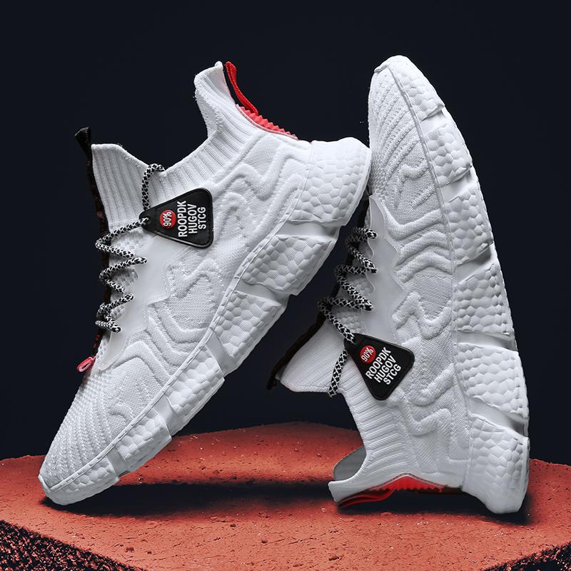 

Летние мужские и женские прогулочные повседневные кроссовки для бега, дышащие весенне-осенние мужские студенческие кроссовки на платформе для тенниса 38 чёрный